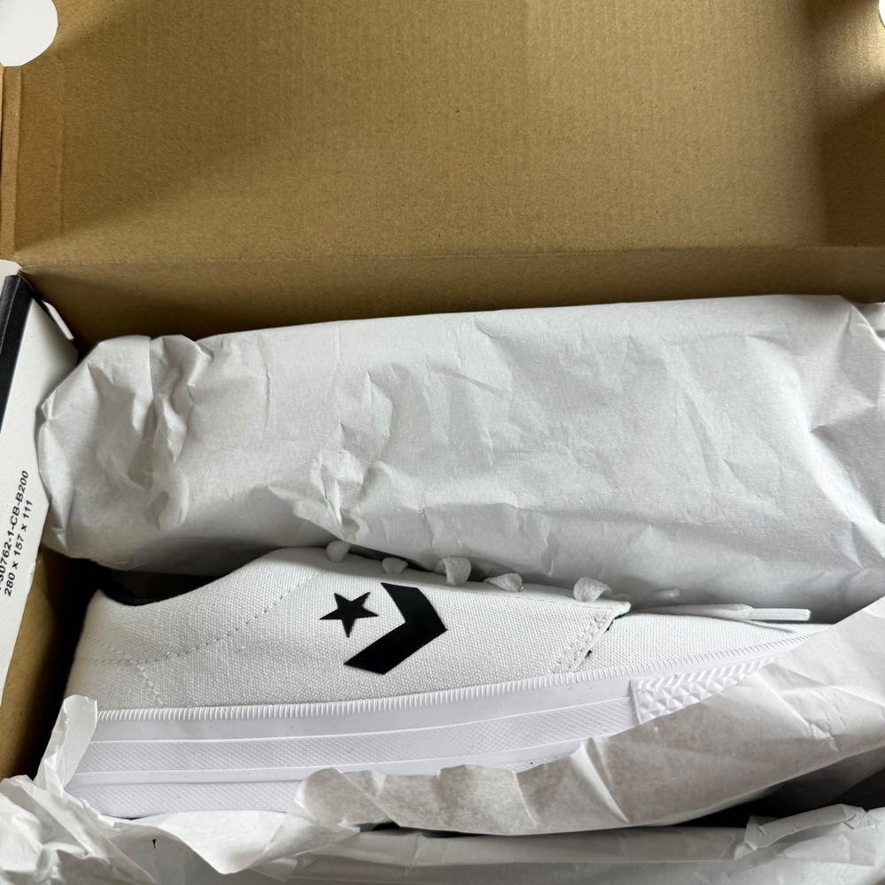 Converse Day One Classic OX White Black Sneakers A14806C Mens 6 Womens 7.5